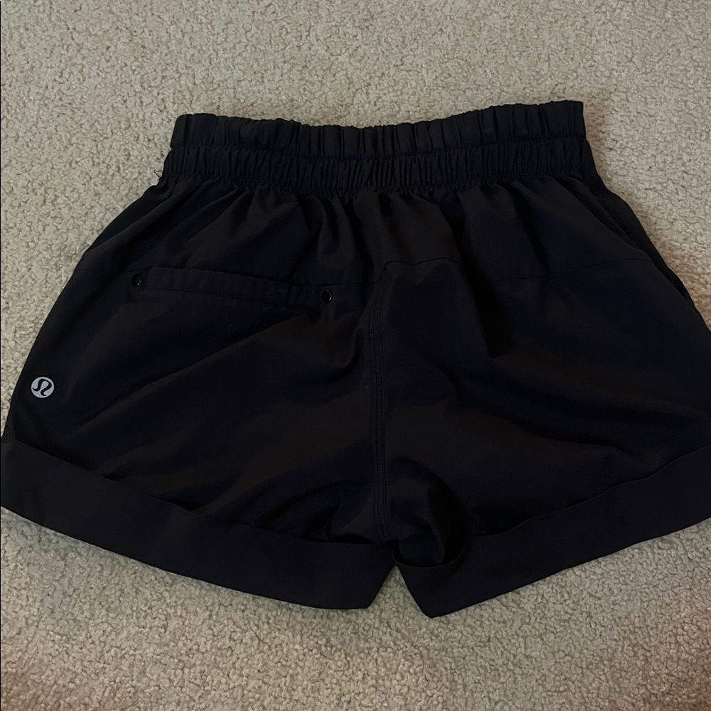 lululemon athletica Black Athletic Shorts